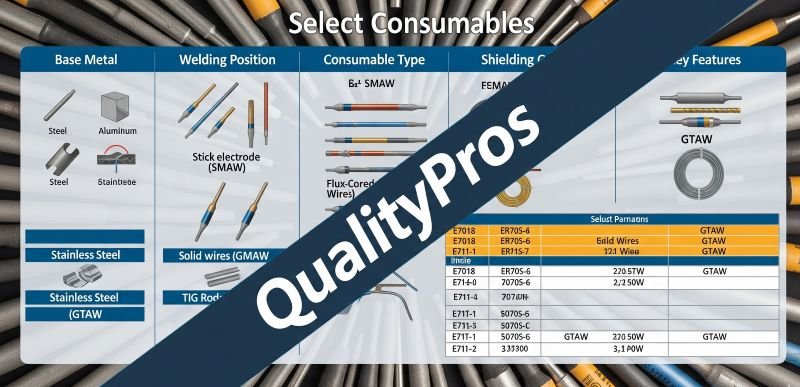 Welding Consumables Selector