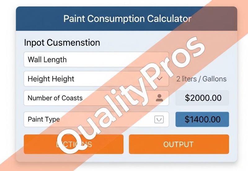 Paint Consumption Calculator
