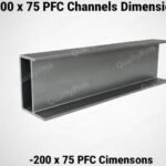200 x 75 PFC Channels Dimensions