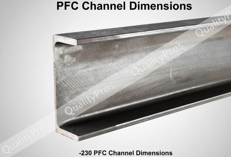 230 PFC Channel Dimensions